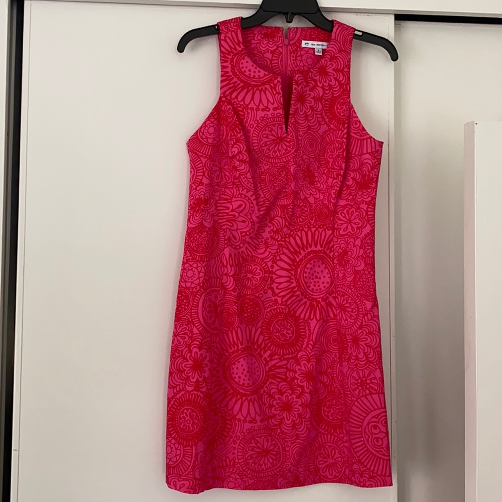 NWOT Southern Tide pink and red summer dress
